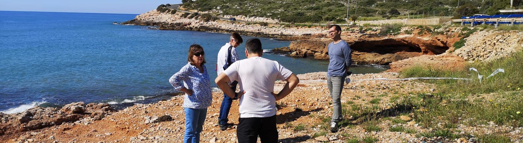 Peñíscola solicita celeridad a Costas en los permisos para la reconstrucción de los accesos a su zona sur
