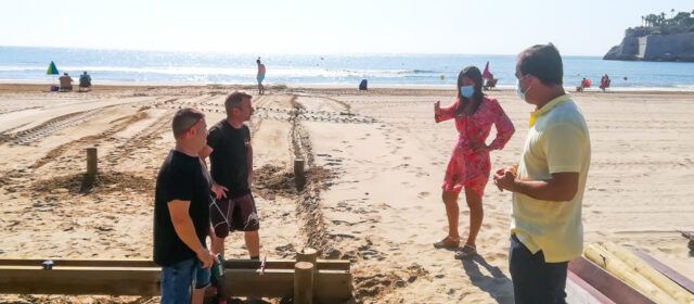 Peníscola prepara el Punt Accessible per garantir el gaudi de la platja a persones amb mobilitat reduïda