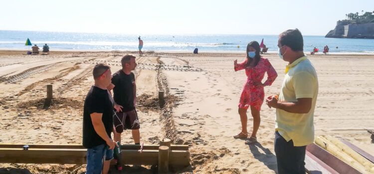 Peníscola prepara el Punt Accessible per garantir el gaudi de la platja a persones amb mobilitat reduïda