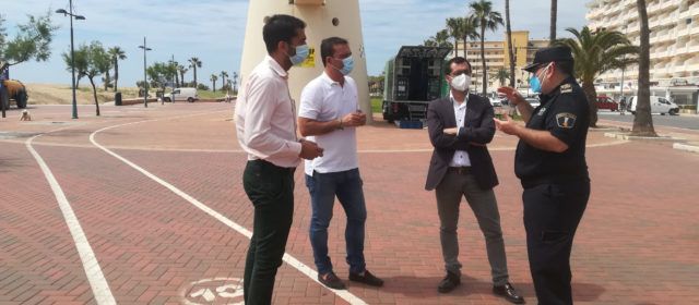 Peníscola dona prioritat als vianants al Passeig Marítim i senyalitza itineraris i distàncies de seguretat