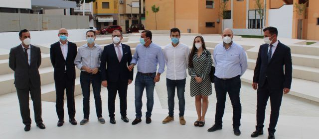 Inauguración de la nueva plaza de Peñíscola “L’escala del Papa Luna”