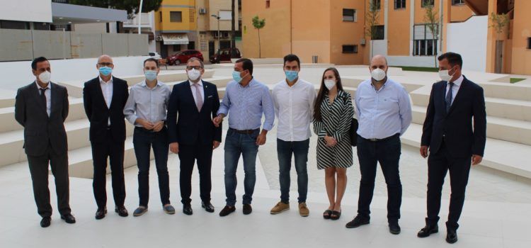 Inauguración de la nueva plaza de Peñíscola “L’escala del Papa Luna”