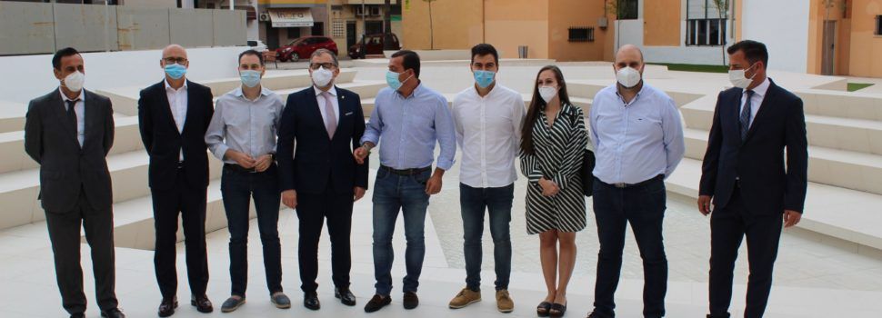 Inauguración de la nueva plaza de Peñíscola “L’escala del Papa Luna”