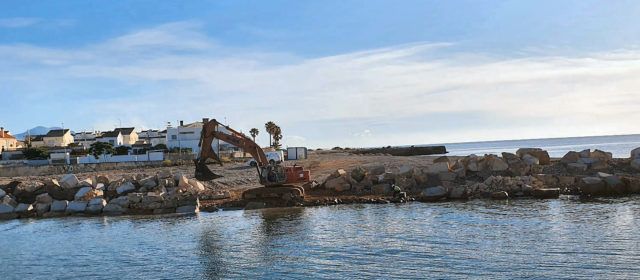 Vídeo: la construcció de l’espigó del riu Cervol