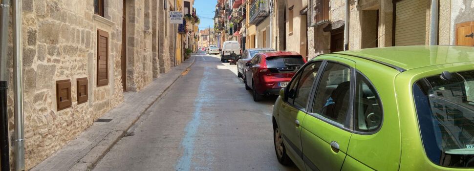 Subvención a Sant Mateu para adecuar calles del centro histórico