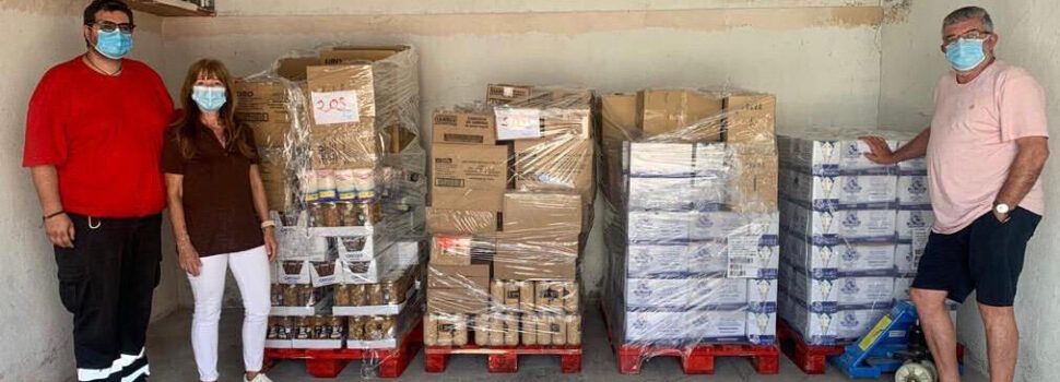 El Banc d’Aliments d’Alcalà de Xivert rep més de 2.600 quilos d’aliments del Fons d’Ajuda Europea per a les Persones Més Desfavorides