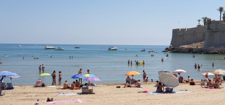 La Platja Nord de Peníscola registra ocupacions entre el 16% i el 34%