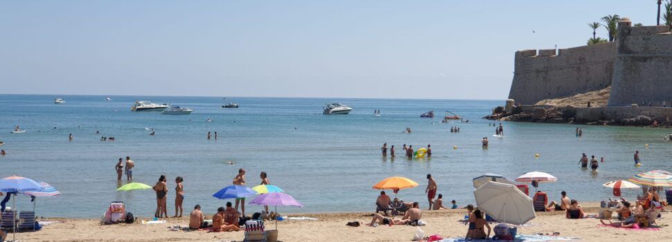 La Platja Nord de Peníscola registra ocupacions entre el 16% i el 34% 