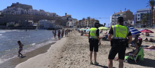 Policia Local de Peníscola triplica a l’estiu els efectius durant les hores centrals amb operatius i hores extraordinàries