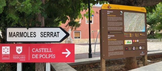 El Parc Natural de la Serra d´Irta instal·la nous panells informatius a Santa Magdalena