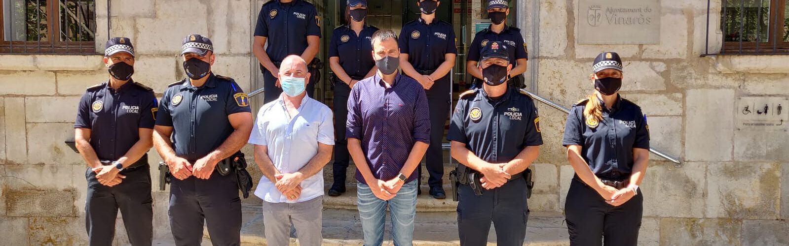7 policies locals de Vinaròs prenen possessió com a funcionaris de carrera