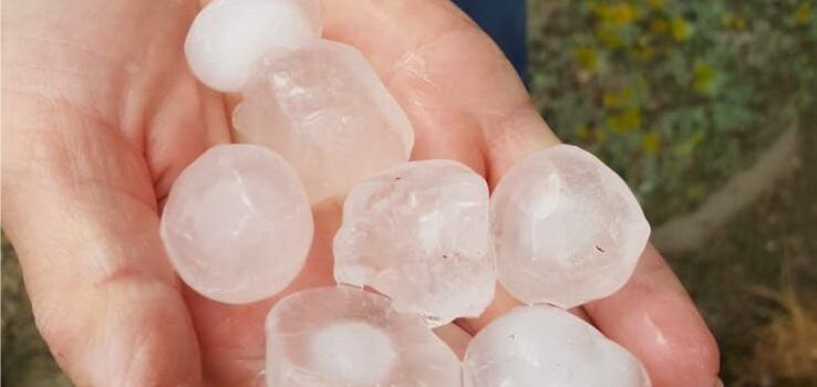 Vídeo i fotos: tempesta a Coratxà i Vallibona