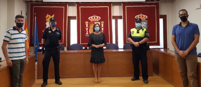 La Policia Local  de Benicarló reforça la seua estructura amb un inspector i un oficial