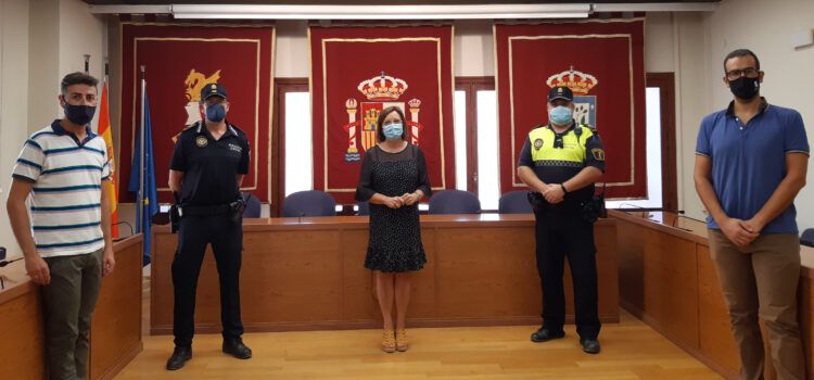 La Policia Local de Benicarló reforça la seua estructura amb un inspector i un oficial