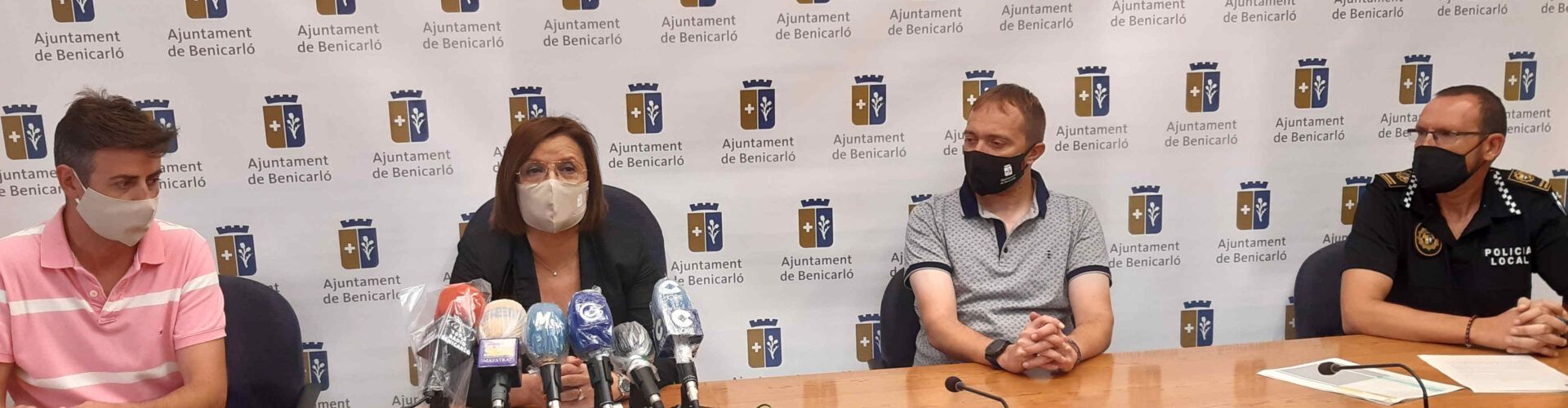 Suspensió del castell de focs que rematava a Benicarló unes festes sense incidències i comportament exemplar de la ciutadania