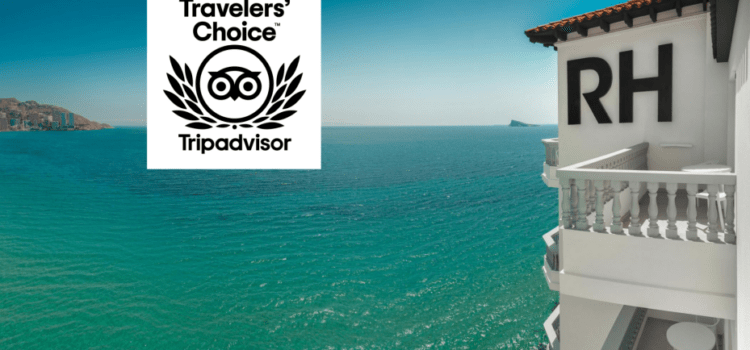 Premiados la Cadena RH Hoteles, con 5 hoteles en Peñíscola y Vinaròs, por TripAdvisor con el Traveler´sChoice 2020