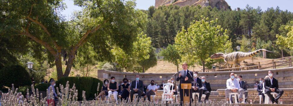Morella ret homenatge a les víctimes de la COVID-19, amb presència del president Ximo Puig