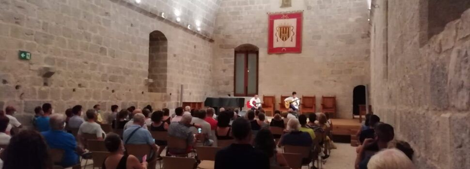 Continúa en el Castillo del Papa Luna el Festival Internacional de Guitarra de Hondarribia-Peñíscola