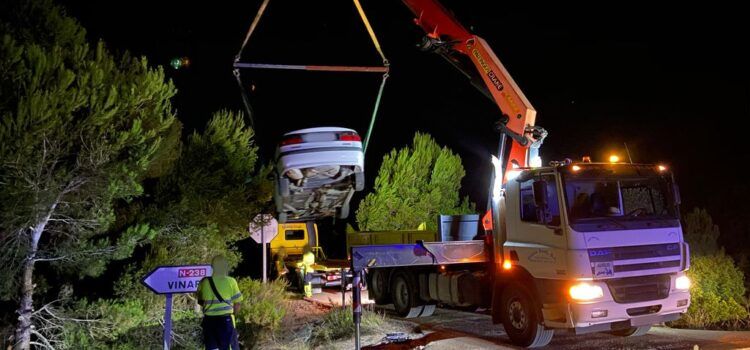 Vinaròs: se sale de la via, da 1 mg/l en alcoholemia e insulta a los agentes