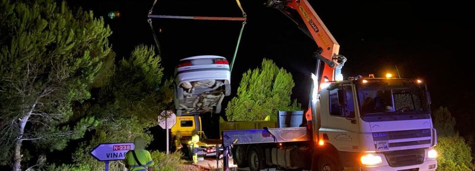 Vinaròs: se sale de la via, da 1 mg/l en alcoholemia e insulta a los agentes