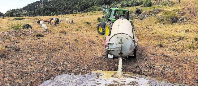 Se agotan las reservas hídricas de las explotaciones de Els Ports