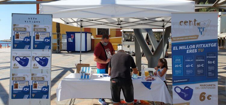 El Vinaròs C.F. capta socis en aquesta jornada de Botigues al carrer