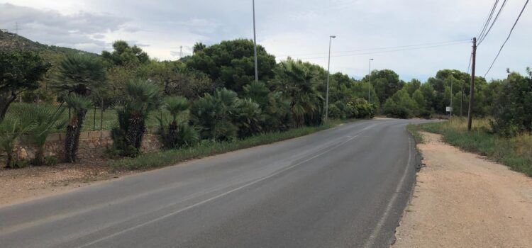 L’Ajuntament d’Alcalà-Alcossebre licita l’obra de millora de la carretera de les Fonts