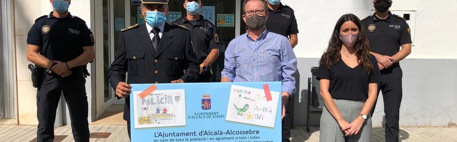 L’Ajuntament d’Alcalà-Alcossebre reconeix la Policia Local el seu paper durant l’alarma sanitària