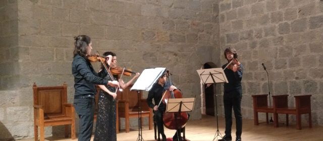 El jove talent de Quartet Gerhard obre el Cicle de Concerts de Música Clàssica de Peníscola