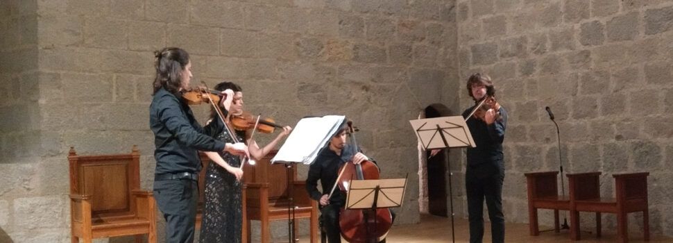 El jove talent de Quartet Gerhard obre el Cicle de Concerts de Música Clàssica de Peníscola