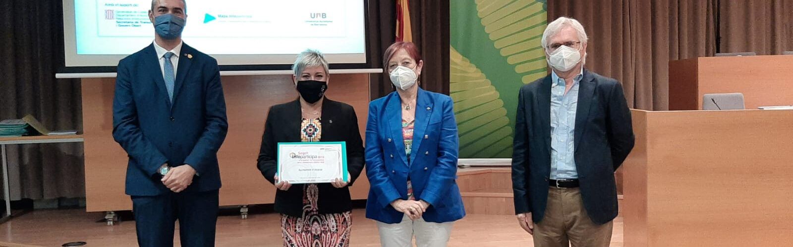 Alcanar, l’únic municipi del Montsià que aconsegueix el Segell Infoparticipa amb un 100% de puntuació