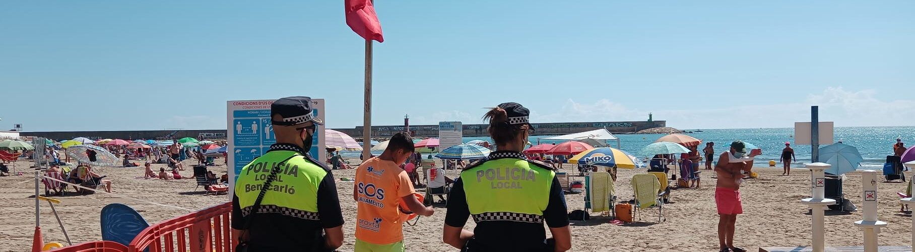 Benicarló tanca les platges del Morrongo, el Gurugú i la Caracola per contaminació