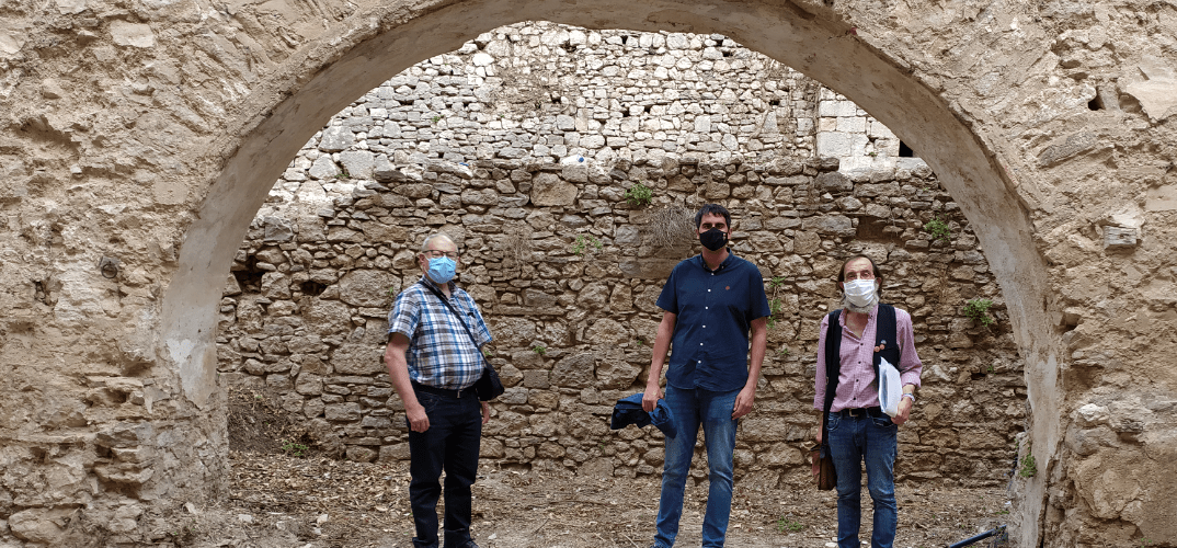 Avancen les obres arqueològiques del Parador de Morella