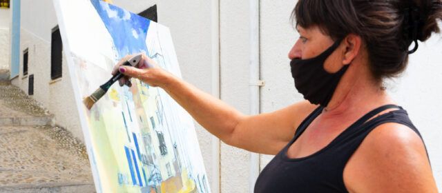 Peñíscola, modelo de excepción para pintores y dibujantes en el Rocart