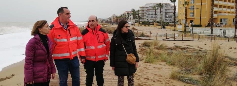 PSPV: Peníscola perd l’ajuda de la Diputació per als danys del Glòria per presentar la sol·licitud fora de termini