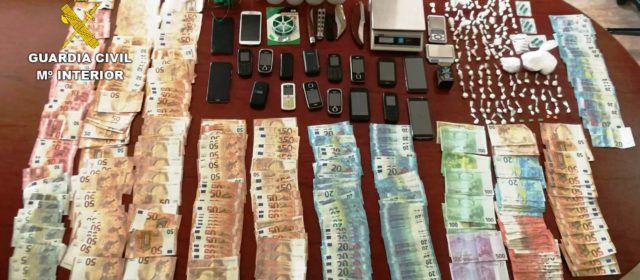 Desmantelada en Vinaròs una organización criminal dedicada al tráfico de estupefacientes