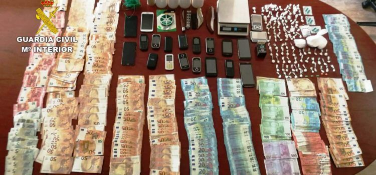 Desmantelada en Vinaròs una organización criminal dedicada al tráfico de estupefacientes