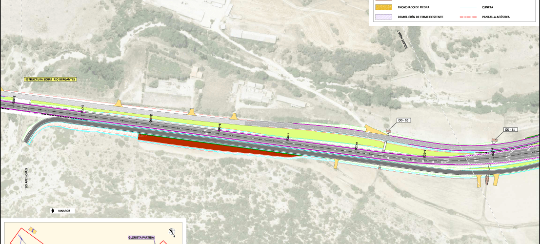 Publicat a informació pública el projecte de condicionament de la N-232 de la Torreta a Morella