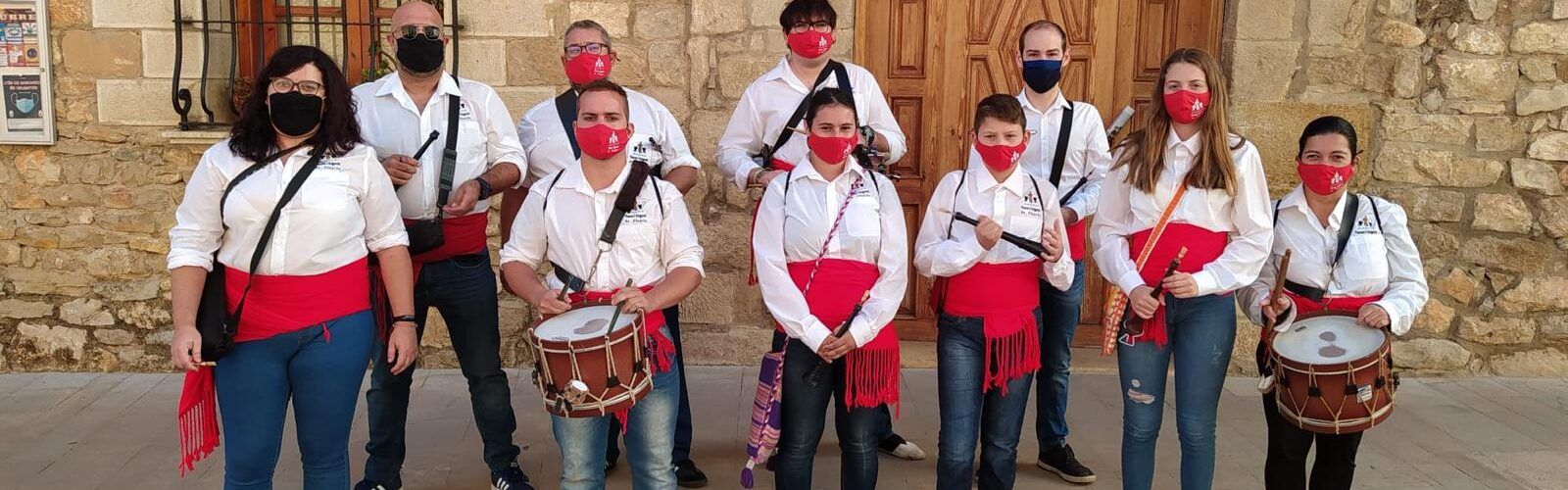 La Colla de Dolçainers i Tabaleters de Vinaròs, a Atzeneta