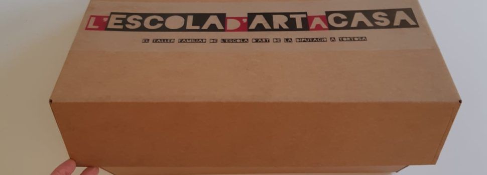 L’Escola d’Art de la Diputació a Tortosa programa un taller familiar en format virtual
