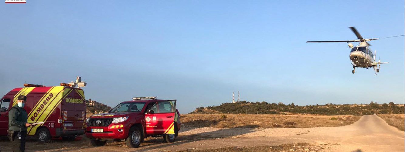 Rescate en la penya Calva de Culla