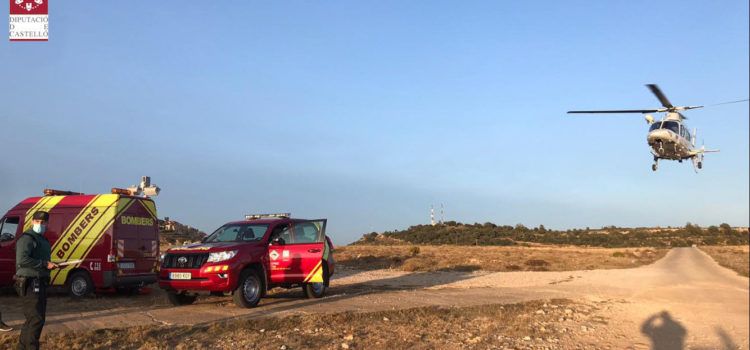 Rescate en la penya Calva de Culla