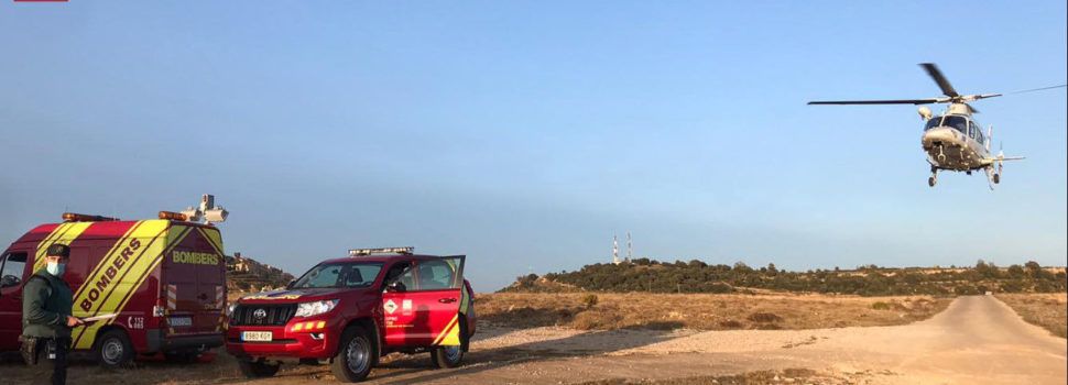 Rescate en la penya Calva de Culla