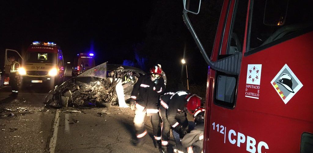 Accidente en Culla con una persona fallecida