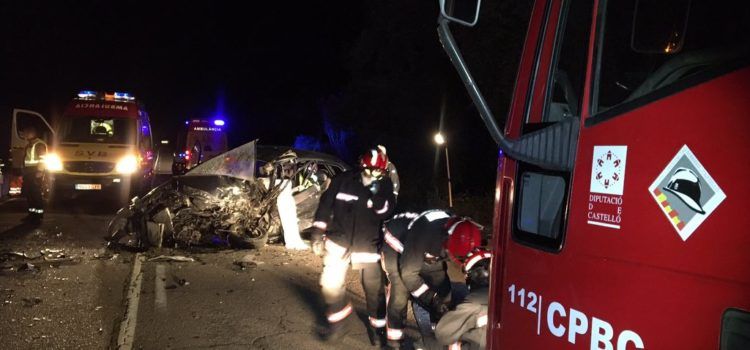 Accidente en Culla con una persona fallecida