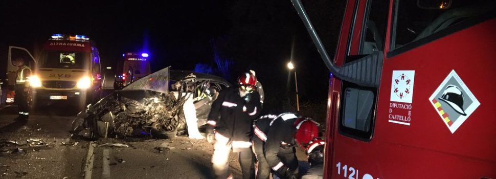 Accidente en Culla con una persona fallecida