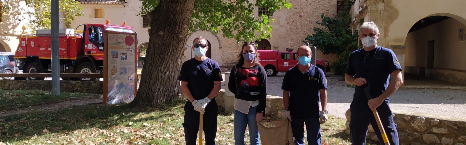 Sant Pau representa a l’Alt Maestrat en el monument homenatge a les víctimes de la Covid19