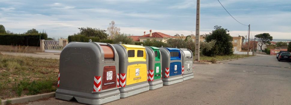 Alcanar augmenta l’índex de reciclatge selectiu prop d’un 10%