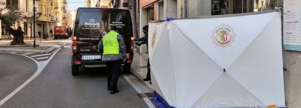 Fallece un viandante en la calle del Pilar de Vinaròs