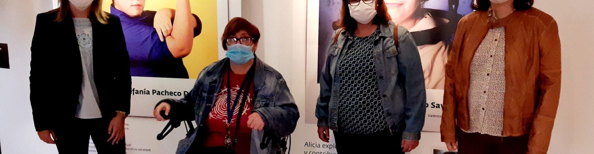 Serveis Socials de Benicarló reivindica amb una exposició els drets de les dones amb discapacitat intel·lectual